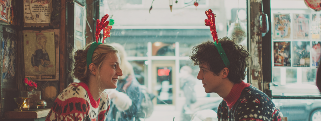 Awkward Christmas Sweater Parties & The Art of Being Kiss-Ready: A holiday survival guide for chaotic, festive girlies everywhere.